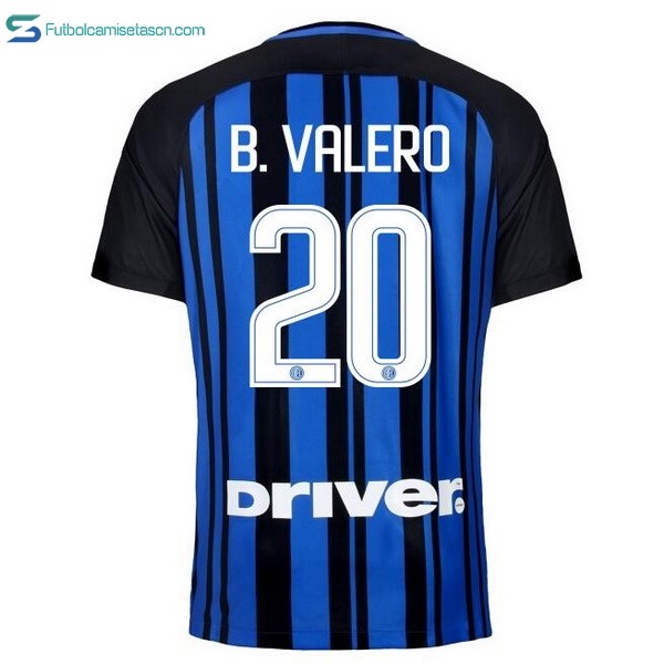 Camiseta Inter 1ª B.Valero 2017/18